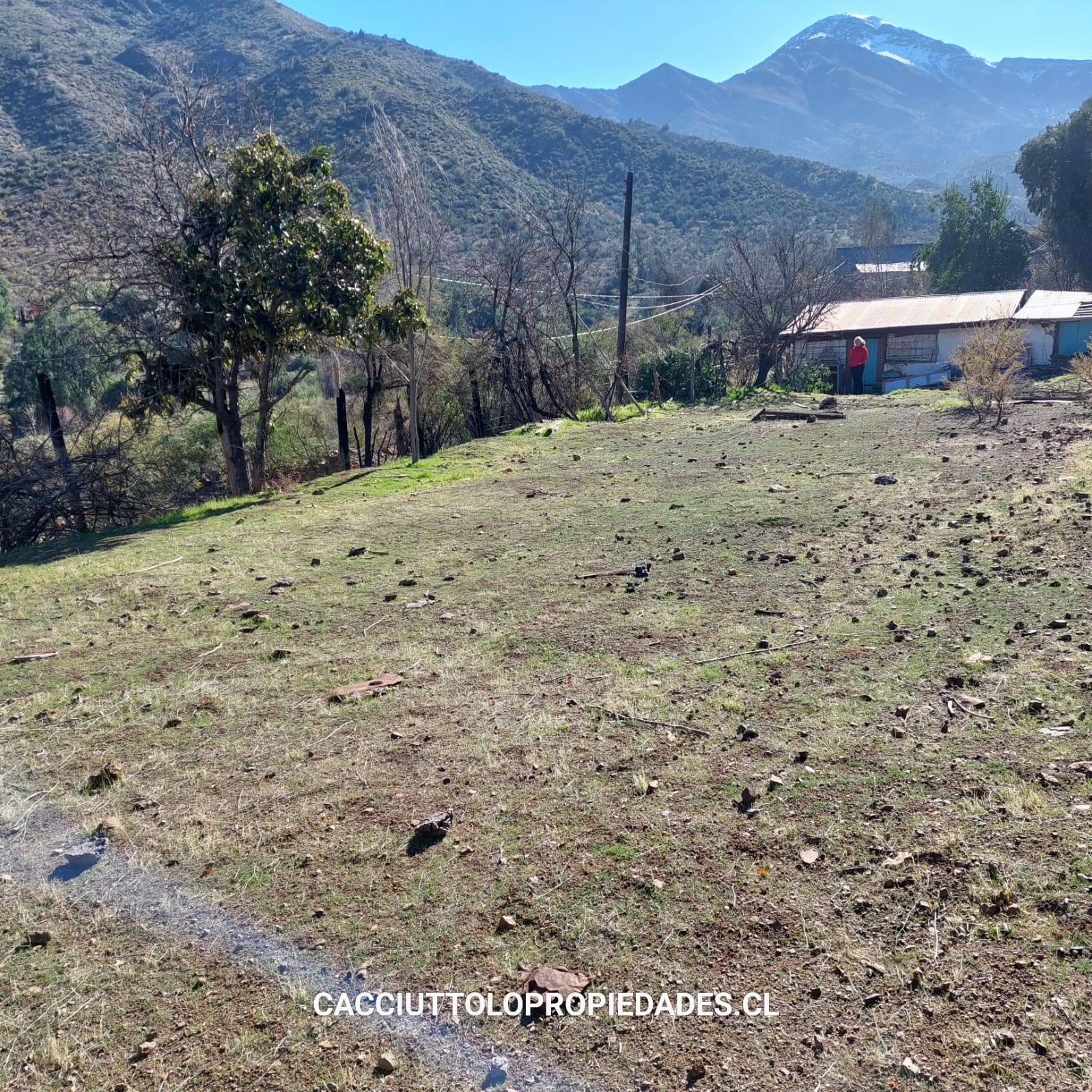 VENDO TERRENO DE 2.800 M2 EN PRIMERA QUEBRADA, SAN ESTEBAN, LOS ANDES